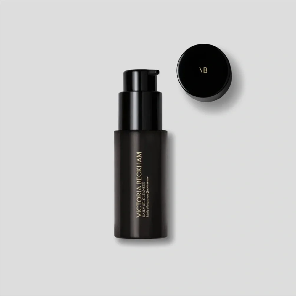 Victoria Beckham Daily Cleansing Protocol Duo Set — Black & Forest Green Bottles